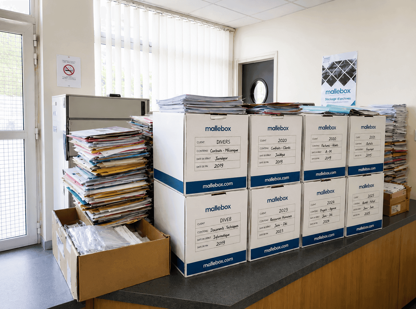 Stockage d'archives d'entreprise